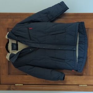 L.L. Bean Kids Insulated Winter Parka Navy